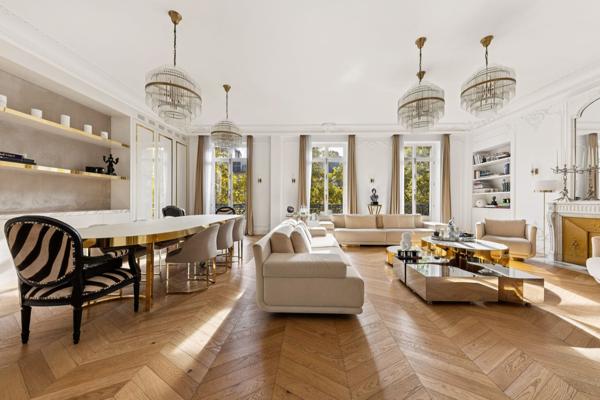 Vente Appartement de luxe Paris 8 5 Pièces 197 m²