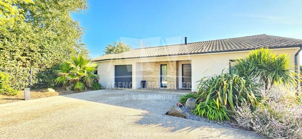 PAVILLON NEUF DE 2019 DE PLAIN-PIED 127,31 m² AVEC GARAGE DE 20,65 m² ET TERRAIN DE 735 m²