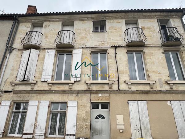 A VENDRE IMMEUBLE DE RAPPORT CENTRE-VILLE MARMANDE (47)