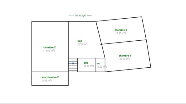 Maison 5 pièces - 243 m² Exclusivité efficity