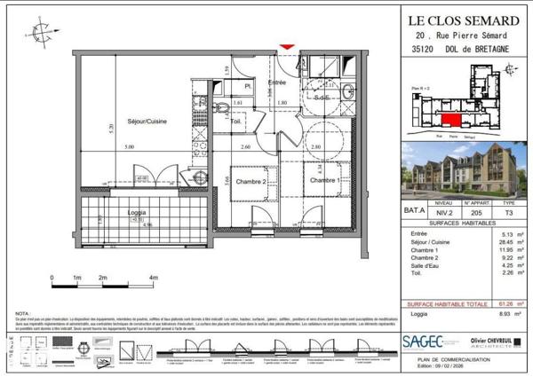 APPARTEMENT T3 HYPER CENTRE