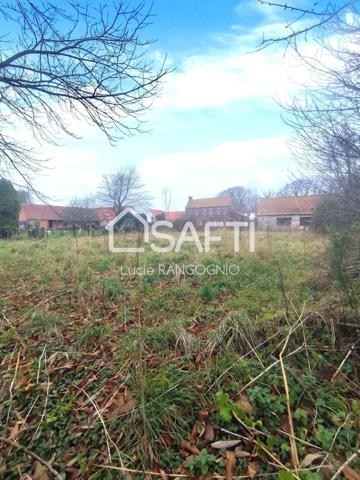 Terrain constructible à St Martin lez Tatinghem