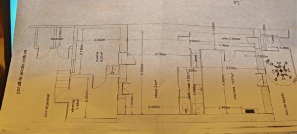 Maison à SAINTES, 17100 - 3 pièces 64m²