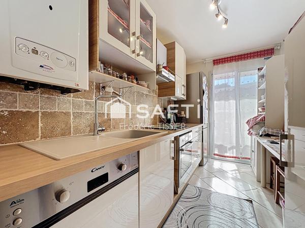 Mandelieu proche Capitou : 3 pièces avec cave te garage.