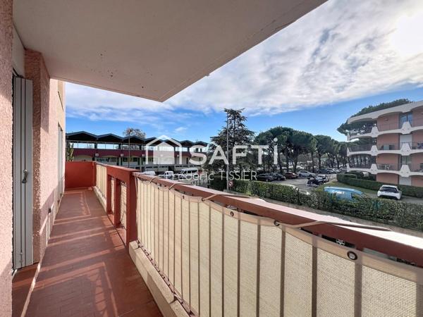 Mandelieu proche Capitou : 3 pièces avec cave te garage.