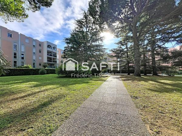 Mandelieu proche Capitou : 3 pièces avec cave te garage.