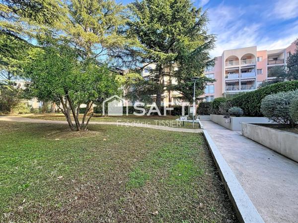 Mandelieu proche Capitou : 3 pièces avec cave te garage.