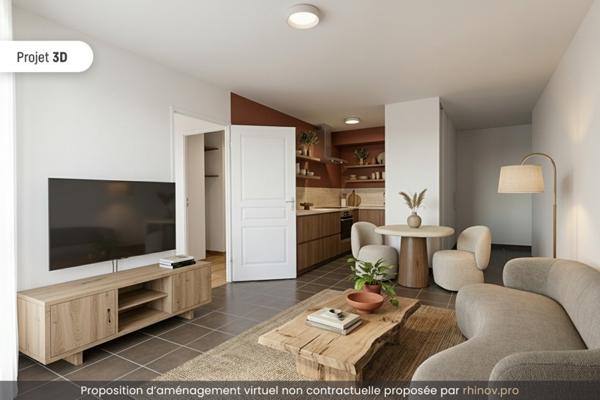 Appartement à vendre |  Le Haillan |  2 pièces | 46 m²