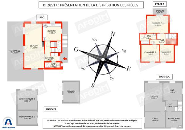 Maison - 5 pièces - 92 m²