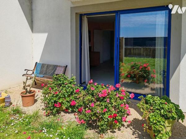 2204 - A 50 mètres de la plage - Appartement de plain pied avec jardin et terrasse