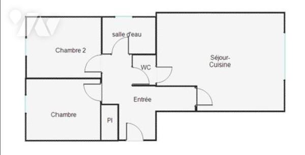 2204 - A 50 mètres de la plage - Appartement de plain pied avec jardin et terrasse