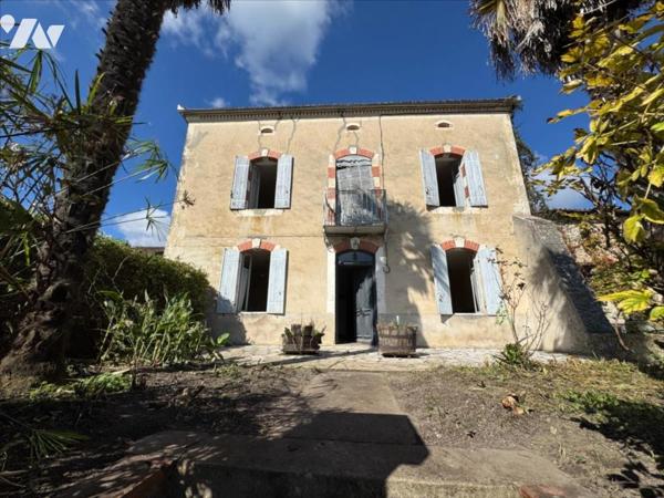 COEUR DU VILLAGE DE SOS, ANCIENNE MAISON BOURGEOISE AVEC JARDIN