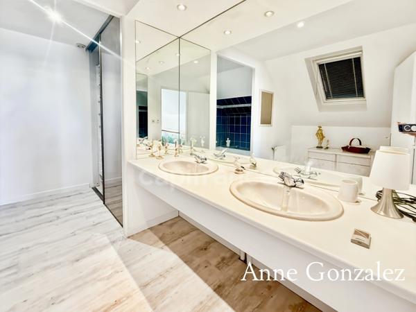 Saint Jean le Blanc, à 5 minutes d'Orleans dans un secteur privilégié etcherché à vendre grande maison familiale de 235 m2, 5 chambres, salle de jeux de 30 m2 garage double, jardin clos et abri