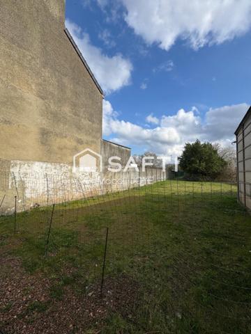 Terrain constructible aux portes de Verquin avec grand garage démontable