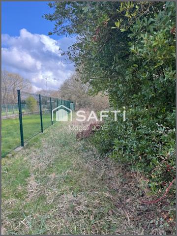 Terrain constructible aux portes de Verquin avec grand garage démontable