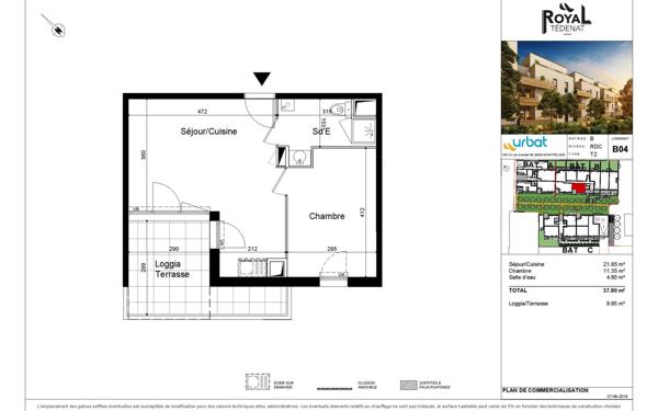 Appartement à louer    2 pièces •  Montpellier