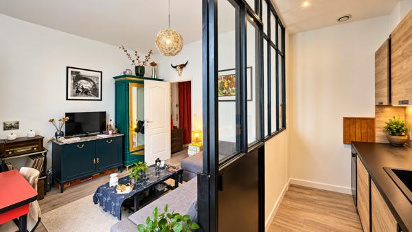 DINARD CENTRE DISPONIBLE 03/2027 Charmant 2 pièces de 33 m² Séjour exposé Sud – Chambre côté jardin
