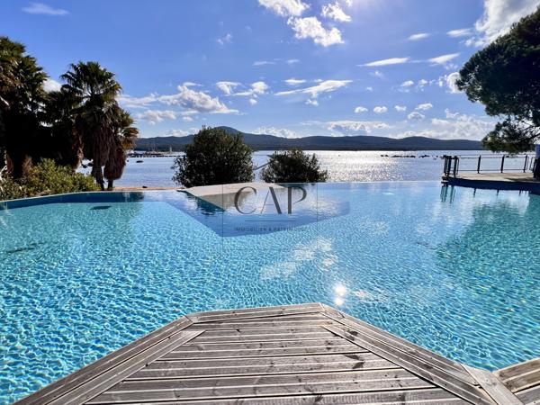 Pianottoli-Caldarello (20131) T2 terrasse de standing pieds dans l'eau – Investissement attractif en Corse
