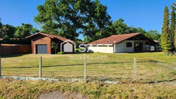 Propriété landaise rénovée avec dépendances