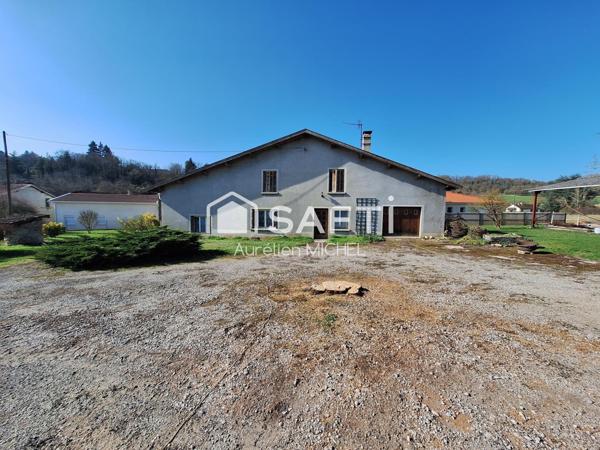 Maison avec fort potentiel de développement