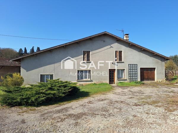 Maison avec fort potentiel de développement