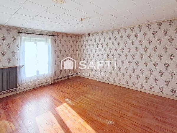 Maison avec fort potentiel de développement