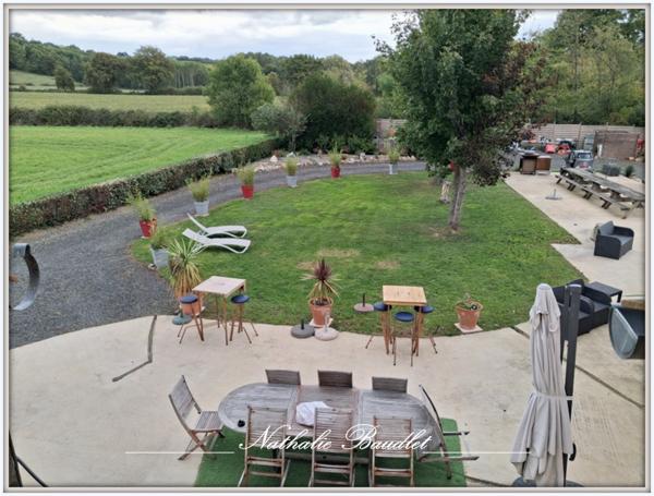 Brûlon (72350) Ancien moulin de 9 pièces (7 chambres) sur 4965m² de terrain