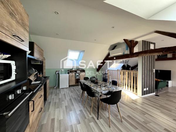 IMMEUBLE DE RAPPORT AVEC CHAMBRES D'HÔTES ET APPARTEMENTS