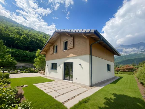 Les Houches (74310) Les Houches chalet T4 RE2020 de 114 m² (98.67 m² + 15.34 m²)