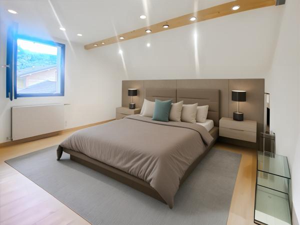 Les Houches (74310) Les Houches chalet T4 RE2020 de 114 m² (98.67 m² + 15.34 m²)