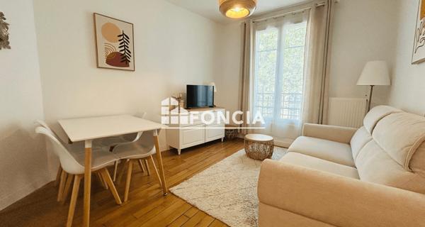 Location Appartement meublé 2 pièces 34.49 m² - Boulogne-billancourt 92100