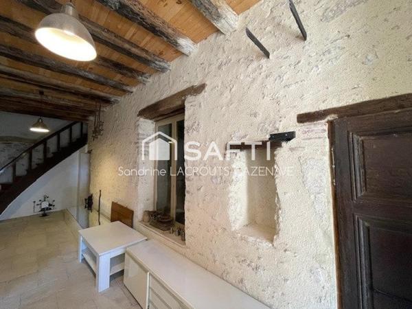 Maison atypique en centre bourg