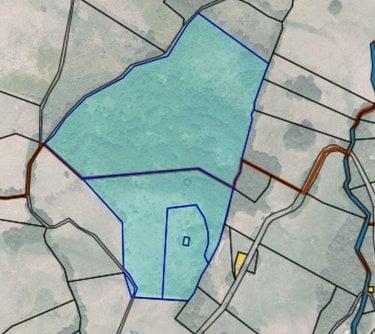 Terrain de loisirs - Bois - Etang à vendre à Condat dans le Cantal (15190), ref : FG/2351