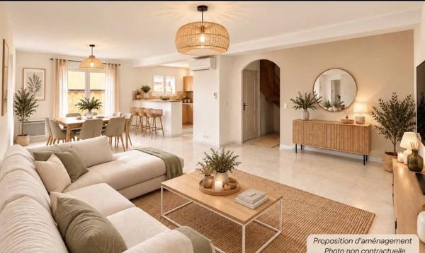NARBONNE T4 GARAGE ET JARDIN