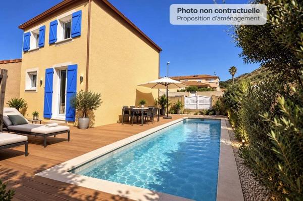 NARBONNE T4 GARAGE ET JARDIN
