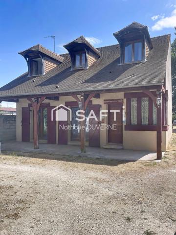 Maison 146 m2 - 4 chambres - Terrain 1756 m2 - idéal artisans pour stockage