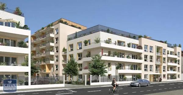 Appartement à louer 3 pièces 58.52m² Rouen (76100)