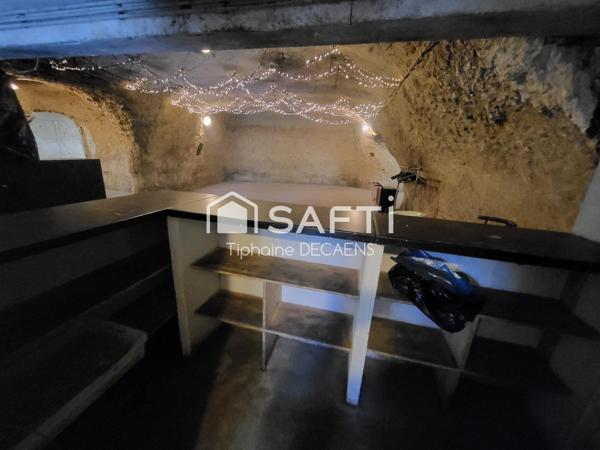 Cave Troglodyte pièce principal 120m2 + 3870M2 Parcelle total