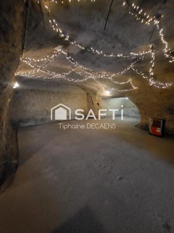 Cave Troglodyte pièce principal 120m2 + 3870M2 Parcelle total