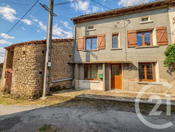 Maison à vendre  4 pièces - 83,11 m 2   CHATEAUPONSAC  - 87