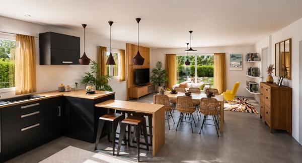 Terrain + Maison à vendre 5 pièces - 98 m²
