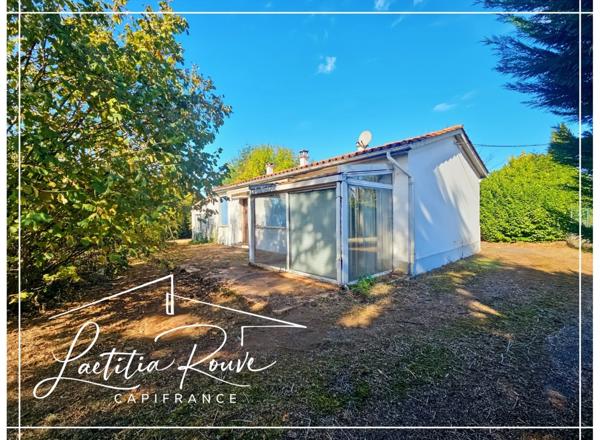 Maison à rénover sur parcelle de 800m² arborée, située à 20 min d'Agen