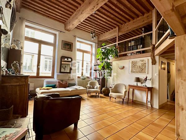 LYON 1er - APPARTEMENT FAMILIAL EN DUPLEX