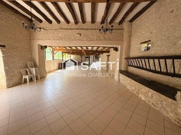 Exceptionnel domaine de caractère de 520m² – Idéal activité événementielle, gîtes ou chambres d'hôtes