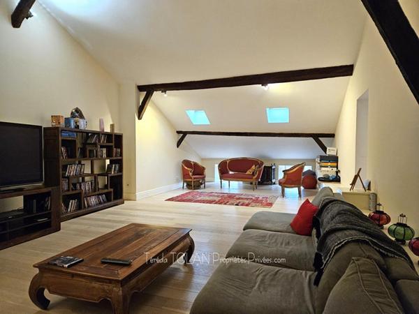 AGEN COEUR HISTORIQUE  : MAISON BOURGEOISE 10 PIECES - 380 M² - PARC - PISCINE - DOUBLE GARAGE