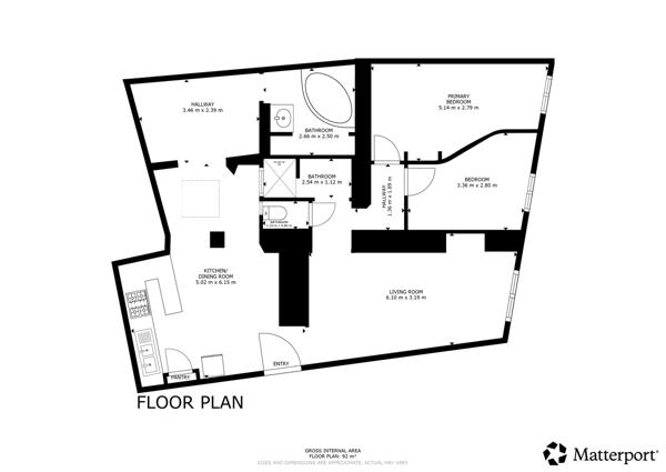 Appartement 4 pièces - 77 m²