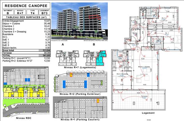 Achat appartement près de FORT DE FRANCE - 4 pièce(s) - 142 m² - 520 000 €