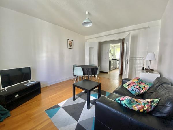 Saint-Étienne (42100) Appartement T3 meublé + garage - Secteur Villeboeuf le Haut