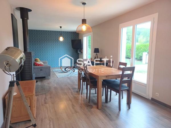 Maison rénovée avec piscine entre Sarlat et Gourdon