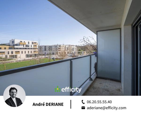 Appartement 3 pièces - 60 m² Exclusivité efficity